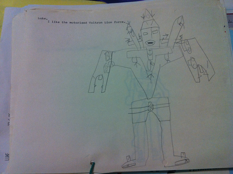 Illustration for article titled A Child's Sketchbook From the 1980s, Preserved For the 21st Century
